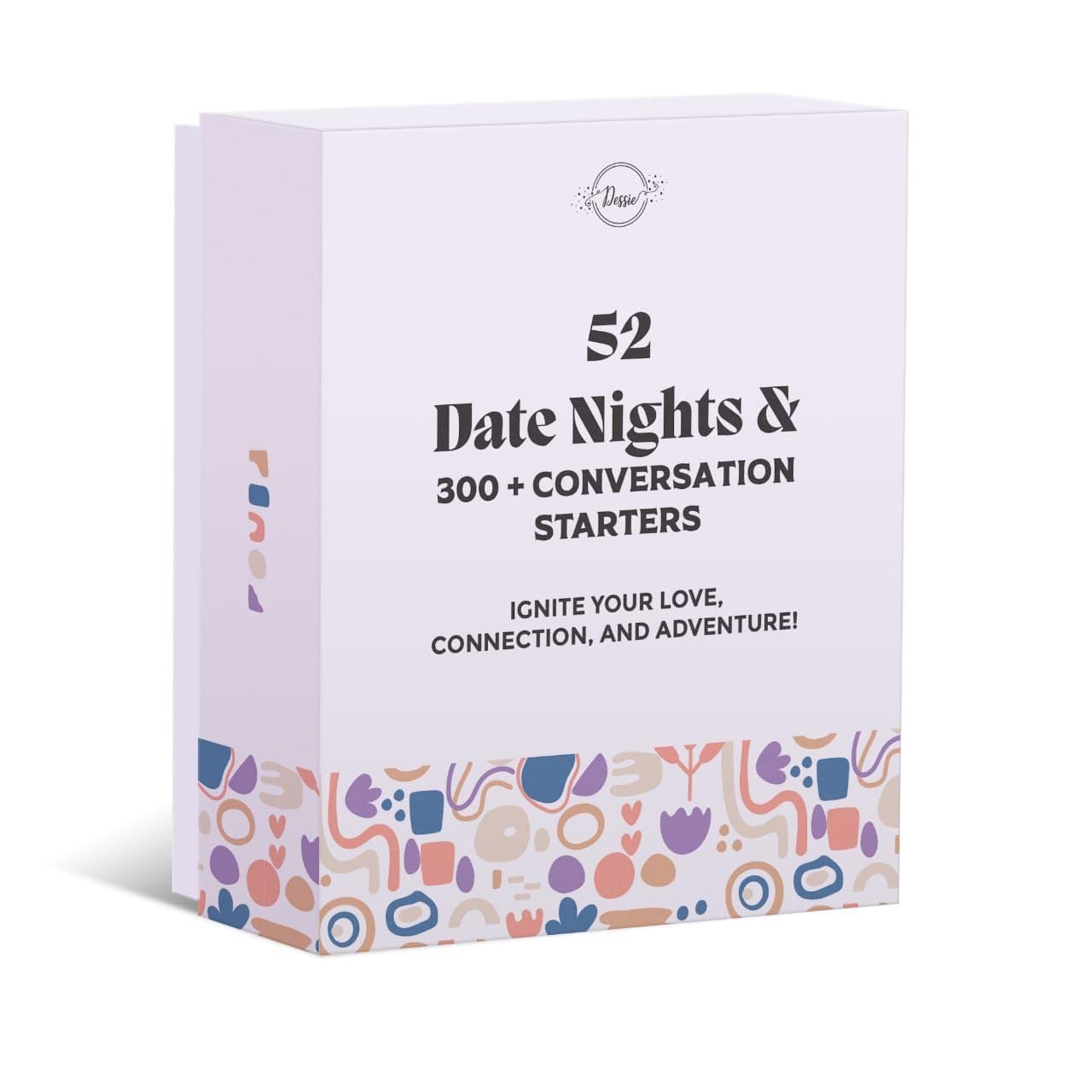 Dessie Date Night Ideas - 52 Pop-Open Cards & 300+ Starters, Medium Assorted Cardstock
