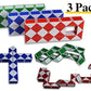 Magic Snake Cube Twist Puzzle Bundle Of 3! 36 Wedges! 3 Large Cubes (Large 3 Pack)