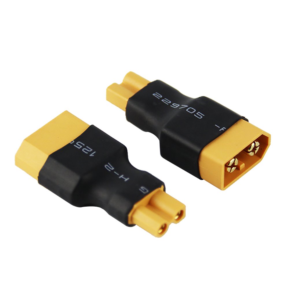 Rflaueo 4Pcs Xt60 To Xt30 Male Female Rc Connector Adapter(E17-4)