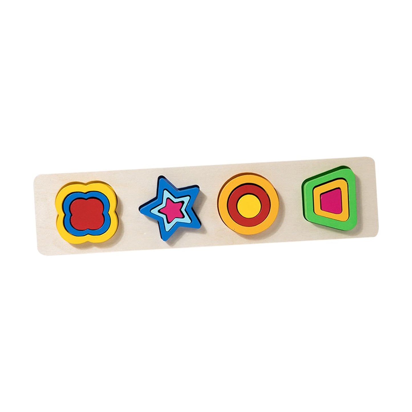 Loom Tree Montessori Toy Shape Peg Puzzles Montessori Toys For Children 4 5 6 Year Old Star | Toys For Baby | Developmental Baby