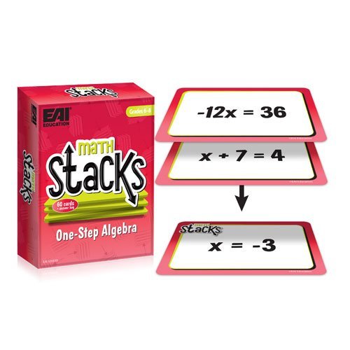 EAI Education Math Stacks OneStep Algebra Game: Grades 68