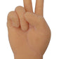 Thegag Finger-Hands Rock Paper Scissors Game Set Of 6 Hands 2 Of Each Tiny-Finger-Hand Realistic Feeling Soft Finger Puppets-Mini-Gag-Gift Stocking-Stuffer Really-Weird-Stuff