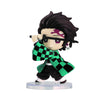 Bandai Chibi Masters Demon Slayer Tanjiro Kamado Figure, Red, White