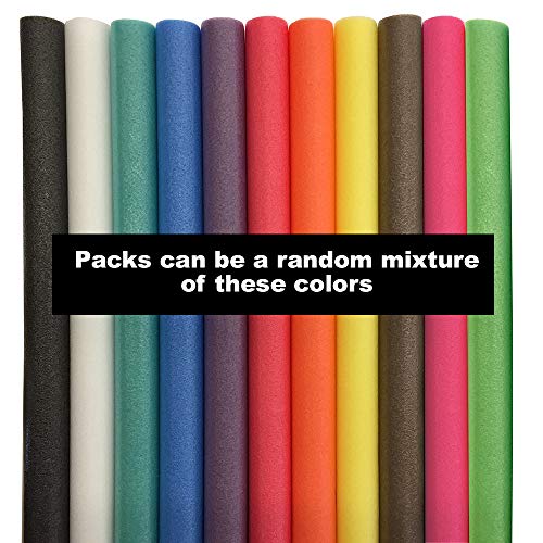 Oodles Of Noodles Deluxe Foam Pool Swim Noodles - 5 Pack Assorted