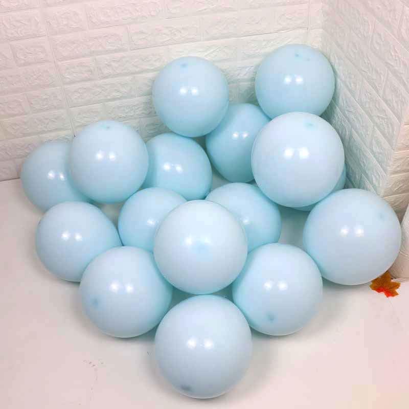 Pastel Blue Balloons In Different Sizes 5 10 12 18Inch-134Pcs Pastel Blue Balloon Balloons For Garland Arch