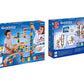 Hape Quadrilla Cyclone Wooden Marble Run Race Maze Construction Building Set| Stem Educational Learning Toys For Kids