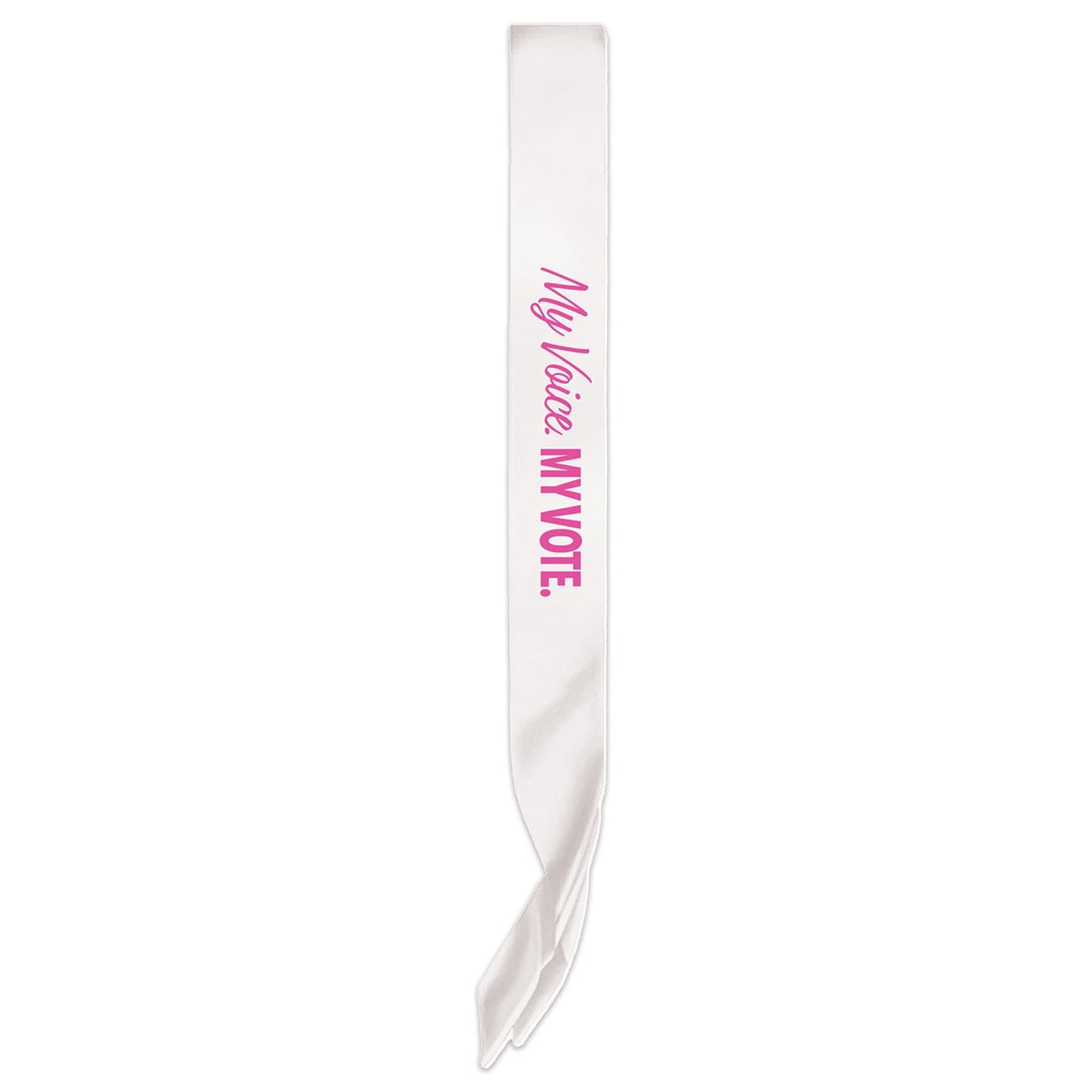 My Voice. My Vote. Satin Sash