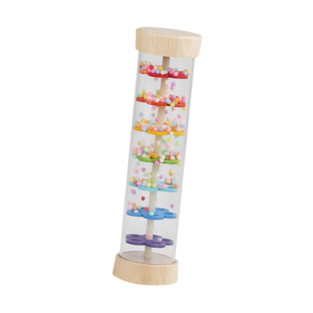 Enakshi Beaded Rainmaker Rainfall Rattle Tube Rain Sound Toy For Kids Boy Girl Rainbow|Baby | Toys For Baby | Developmental Baby