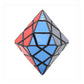 UMESCENE 3x3x3 Hexagonal Cone Speed Cube 3x3 Dodecahedral Magic Cube Brain Teasers Double Cone Cube Puzzle Toys