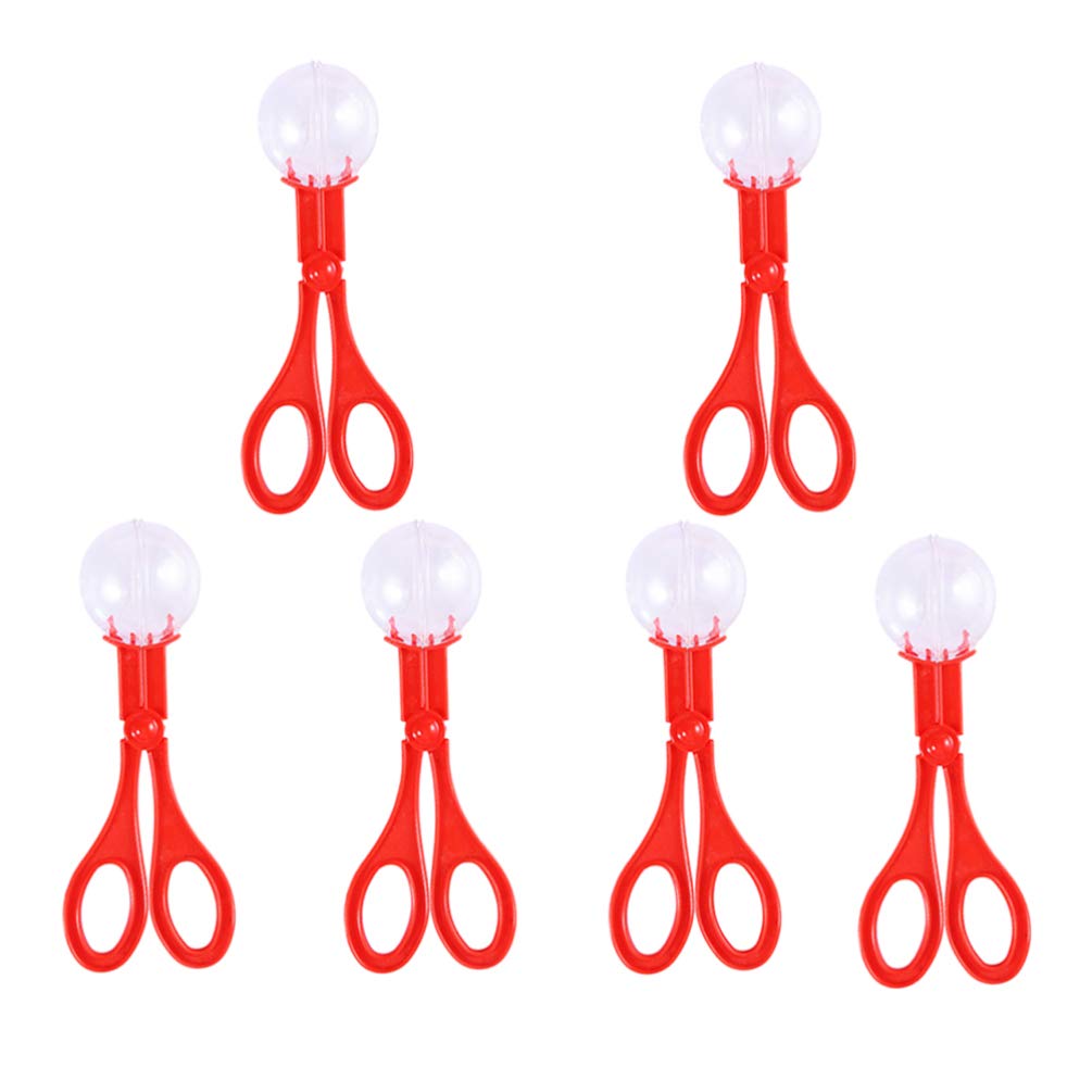 6pcs Insects Catcher Handy Scoopers Tongs Tweezers Multifunctional Collection Set for Kids Outdoor Nature Exploration Toy (17.5c