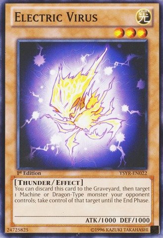 Yu-Gi-Oh! - Electric Virus (Ysyr-En022) - Starter Deck: Yugi Reloaded - Unlimited Edition - Common