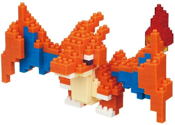 Nanoblock - Pokemon - Mega Charizard Y, Pokemon Series Building Kit 6.0×10.8×7.6:Cm