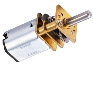 12V 1000Rpm Micro Dc Gear Speed Reduction Motor With Full Metal Gearbox Motor Ga12-N20 3Mm Shaft For Robot Models, Rc Cars, Diy