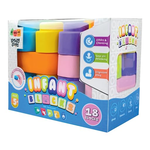 Toyiq Learning Steps  Infant Blocks, Infant Development Blocks, Infant Sensory Blocks