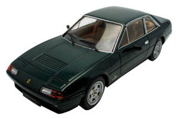 Ferrari 412 Green Limited Edition Elite 1/43 Diecast Model Car By Hot Wheels