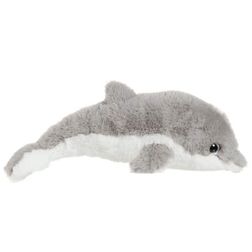 Apricot Lamb Ocean Stuffed Animals Toys Plush Gray Dolphin Sea Animal Soft Cuddly Perfect For Girls Boys (Medium, 18 Inches)
