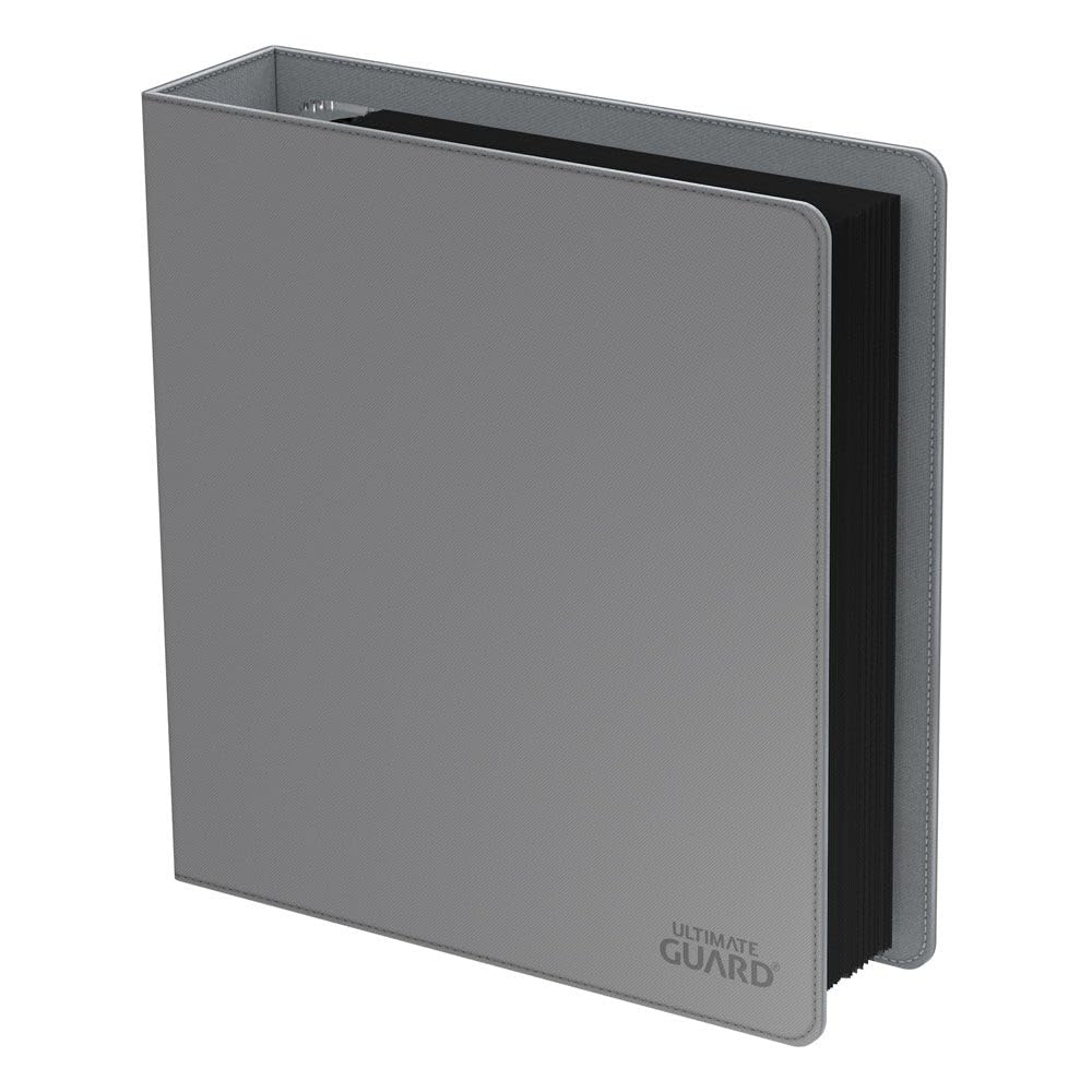 Ultimate Guard Collector'S Album | Trading Card Collection Binder With Grey Xenoskin Cover & Reinforced 3 Heavy Duty D-Ring | Pe