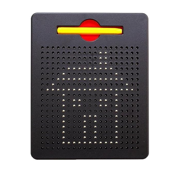 Partish MagPad Magnetic Drawing Board for Kids and Toddlers with Magnet Stylus Pen and Beads Erasable Doodle Writing Pad and Dr