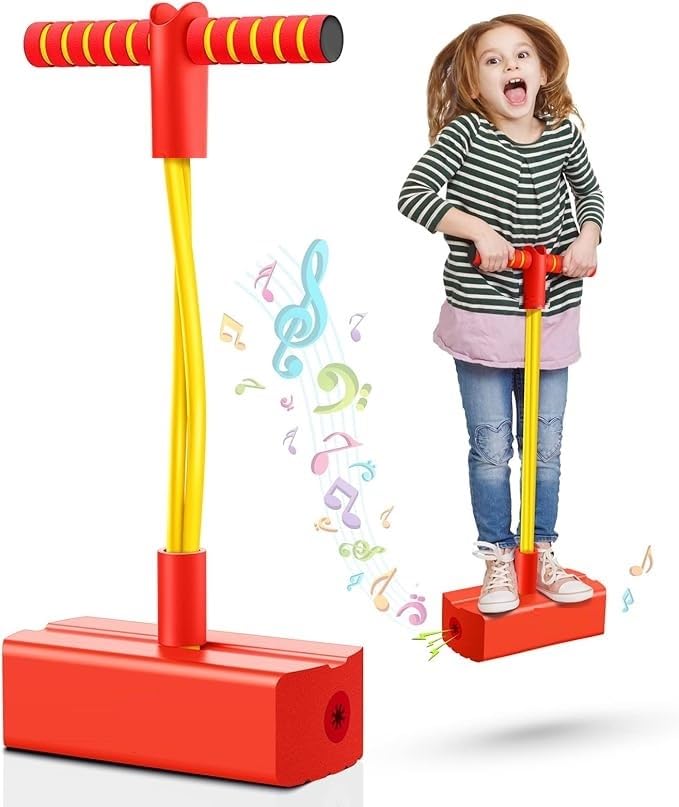 Pogo Stick Toys For Boys Girls, Foam Pogo Jumper For Kids Gifts Outdoor Toys For Toddlers Age 3 And Up Garden Toys Boys Girl Gif