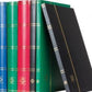 Leuchtturm A4 Sorter, 16 Black Pages, Cardboard Cover, 9" x 12", Black, Model 315975