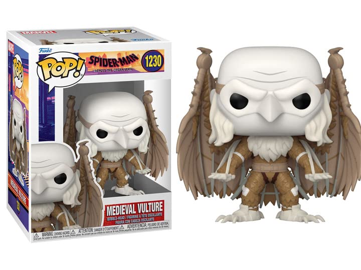 Funko Across The Spider-Verse + Protector: Spider-Man Pop! Marvel Vinyl Figure (Bundled With Toybop Box Protector Collector Case