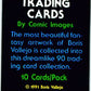 Comic Images Boris Series 1 Trading Cards Pack