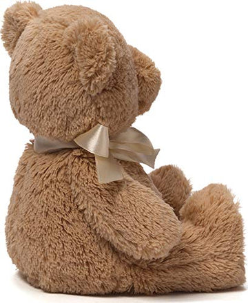 Gund Baby My First Teddy Bear, Ultra Soft Animal Plush Toy For Babies And Newborns, Tan, 18