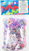 Rainbow Loom® Assorted Tie Dye Rubber Bands With 24 C-Clips (600 Count)
