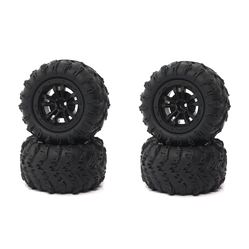 KingVal 4PCS Replacement 85MM Tire Wheel Tyre RC Spare Parts Compatible with JJRC Q117-A Q117-B RC Car
