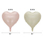 30 Pcs Cream Baby Pink Heart Balloons 18In Heart Shaped 18 Inch Balloons Helium Mylar Balloons Foil Balloon Decoration For Women