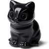 Duqguho Cat Decor Black Obsidian Cat Crystal Figurines Crystals Gifts For Cat Lovers Men Women Lucky Cute Cat Statue For Room De
