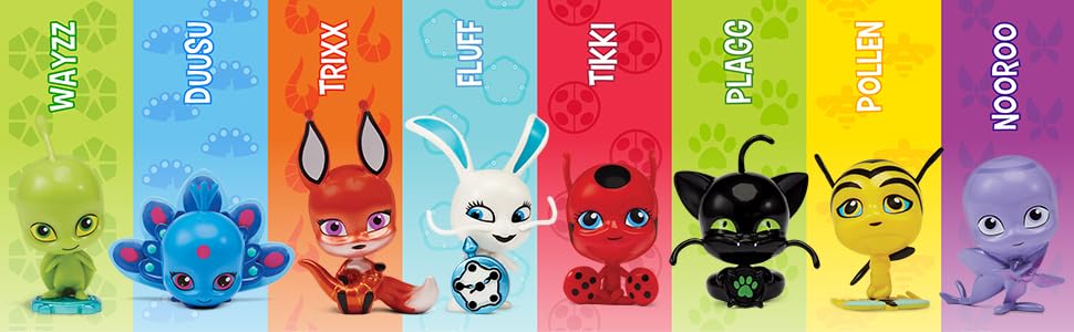 Zag Heroez Miraculous Miraculous 50500 Kwami Surprise Miracle Box Zag Heroez Blind Box - One Of 6 - Wayzz, Tikki, Trixx, Plagg, Pollen, Or Nooroo (Single Pack)