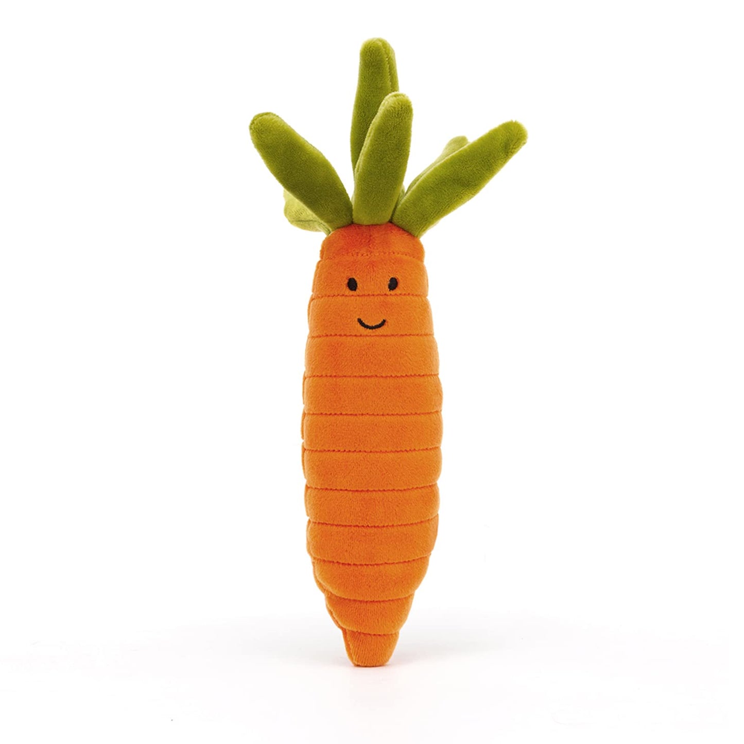 Jellycat Vivacious Vegetables Carrot Stuffed Toy, 6.5 Inches | Vegetable Plush | Great Gift Idea