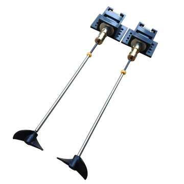 LICHIFIT Double 130 Motors RC Boat Drive Set Motor Seat 12CM Shaft Propellers RC Model Ship DIY Kit