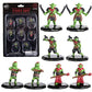 8 Painted Fantasy Goblin Mini Figures- All Unique Designs- 1 Hex-Sized Compatible with DND Dungeons and Dragons & Pathfinder and