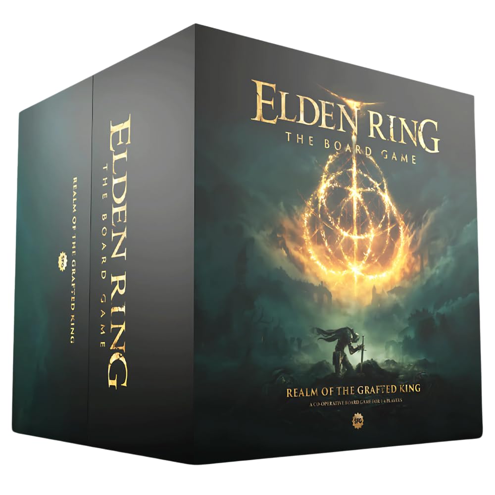 Steamforged Games Elden Ring™ Board Game - Realm of The Grafted King, 11.61" Square, Cardboard, Model SFER-001