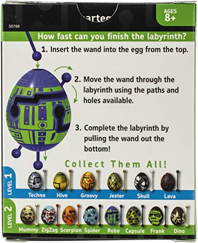 Bepuzzled Smart Egg Robo Puzzle 1-Layer,Smart Egg Labyrinth Puzzle Maze For Kids Age 8 And Above Great Easter Egg Hunt Gift (30788)