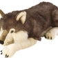 WILD REPUBLIC Jumbo Wolf Plush Toy, 30" Stuffed Animal, Soft Plush Material, Model 82332, Gifts for Kids