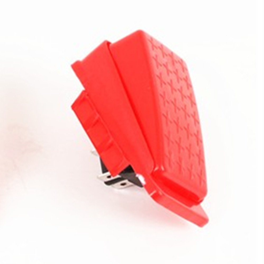 Accelerator Foot Pedal Electric Switch Accessories For Kids Reset Control Switch Children Electric Ride On Toy Car Replacement Parts Red 6-Pin Socket