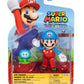 Super Mario Ice Mario 4 Inch Action Figure with Ice Flower
