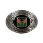 Oliver Western Style Silver Belt Buckle With Logo