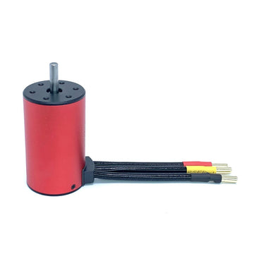 KingVal Replacement 3660 4200KV Waterproof Brushless Motor Shaft Diameter 5mm Compatible with 1/10 RC Car