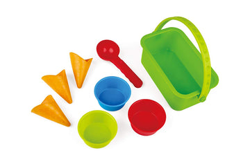 Hape Ice Cream Shop Sand and Beach Toy Set Toys, Multicolor