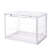 Seewavom Acrylic Clear Display Case Dustproof Blind Box Transparent Assemble Storage Showcase Collection Acrylic Cube For Toy Do