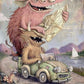 Heye Road Trippin' Zozoville 2000 Piece Jigsaw Puzzles, Multicoloured