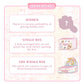 LUCKY EMMA Secret Forest Lovely Emma Dumpling Series Blind Box 8PCS Blind Bag Collection Toys Desktop Cute Blind Box Figures for Birthday Gifts
