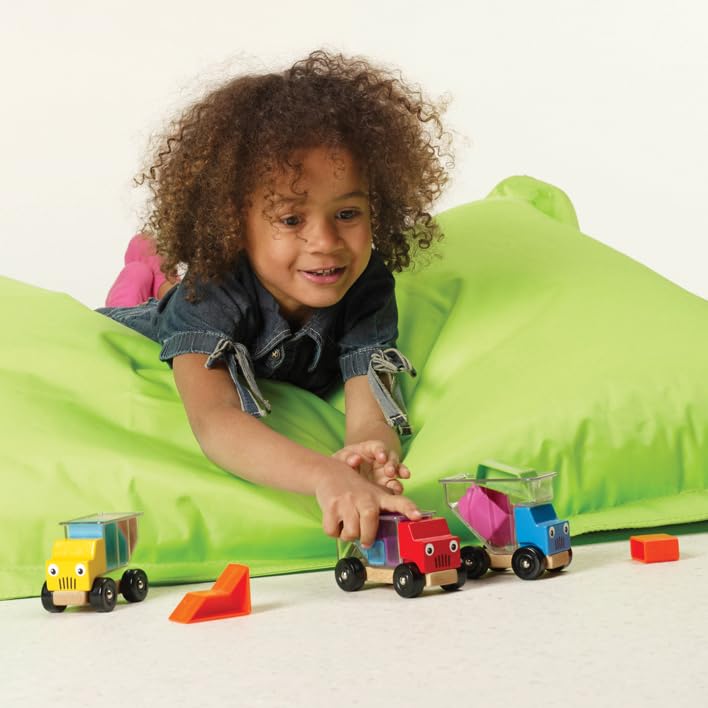 Smartgames Trucky 3 Wooden Skill-Building Puzzle Game Moving Trucks For Ages 3+