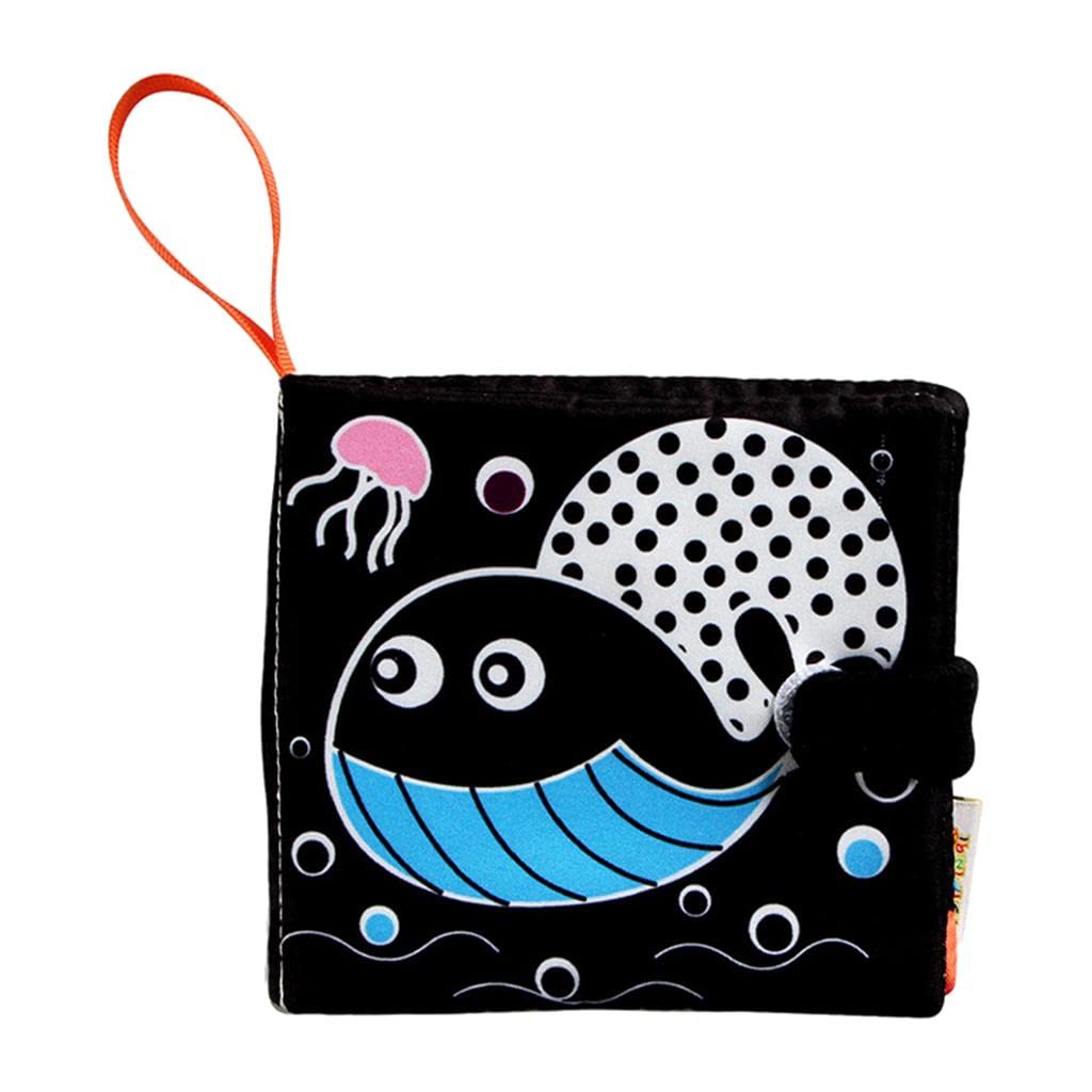Ilsmysutra Baby Cloth Books Educational Early Education Toys No Deformation No Fading Ocean|Toys For Baby|Developmental Baby Toy