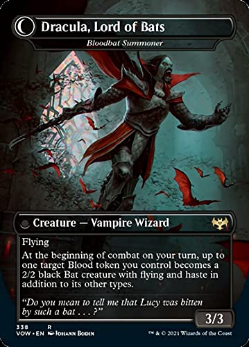 Magic: The Gathering - Dracula, Lord Of Blood // Dracula, Lord Of Bats (Voldaren Bloodcaster // Bloodbat Summoner) (338) - Borde