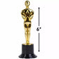 Rhode Island Novelty 6 inch Plastic Gold Movie Award Statue, One Per Order